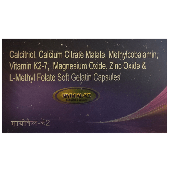 Myocal-K2 Soft Gelatin Capsule
