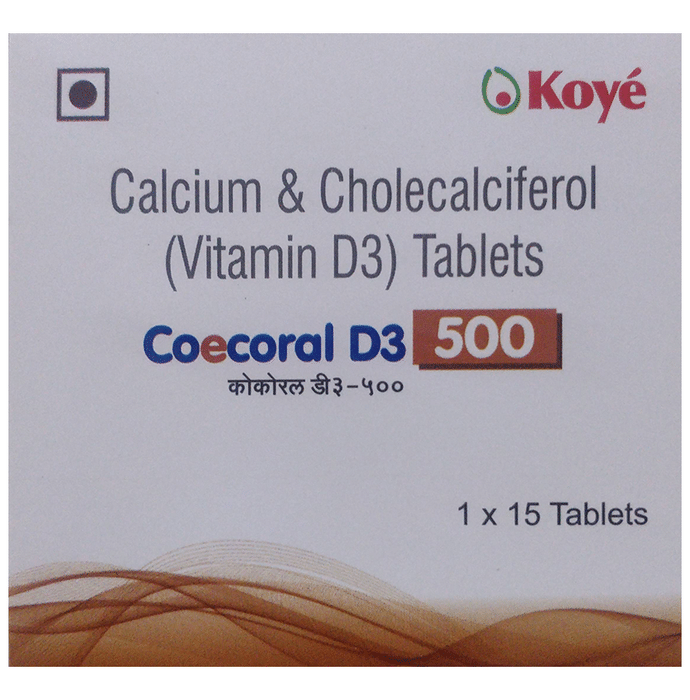 Coecoral D3 500mg Tablet