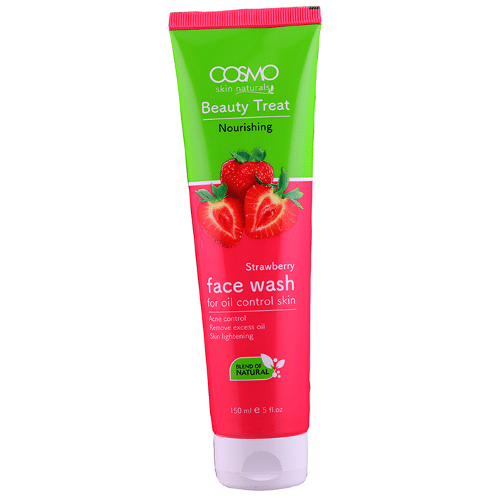 Cosmo Skin Naturals Beauty Treat Nourishing Strawberry Face Wash