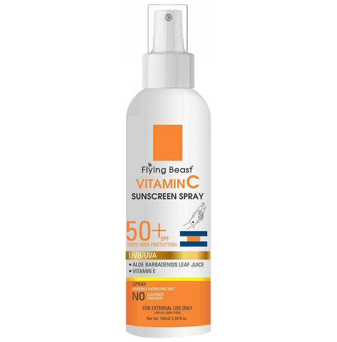 Flying Beast SPF 50+ Vitamin C Sunscreen Spray