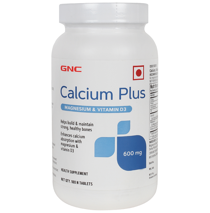 GNC Calcium Plus Magnesium & Vitamin D3 Tablet