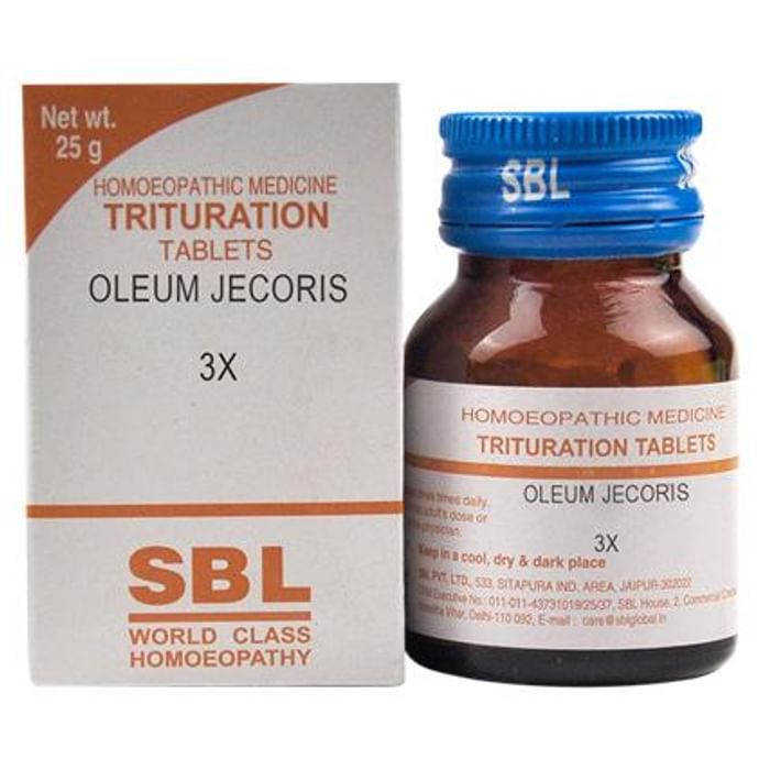 SBL Oleum Jecoris Trituration Tablet 3X