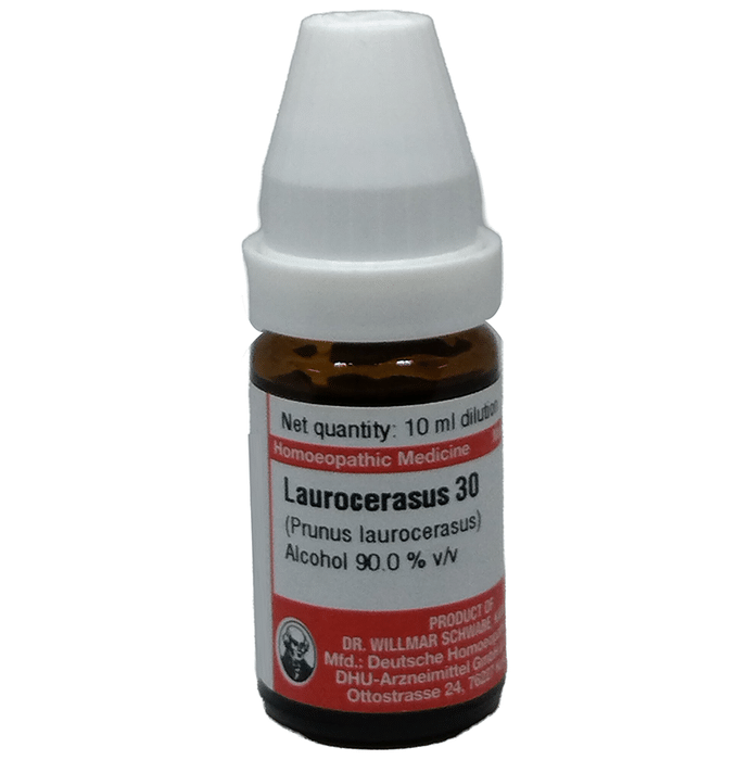 Dr Willmar Schwabe Germany Laurocerasus (Prunus Laurocerasus) Dilution 30