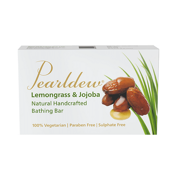 Pearldew Lemongrass & Jojoba Natural Handcrafted Bathing Bar