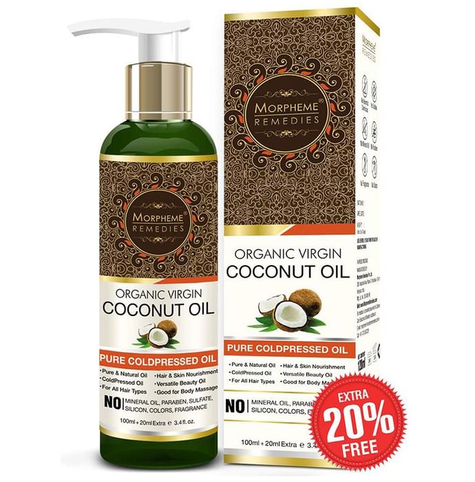 Morpheme Pure Organic Virgin Coconut Coldpressed Oil