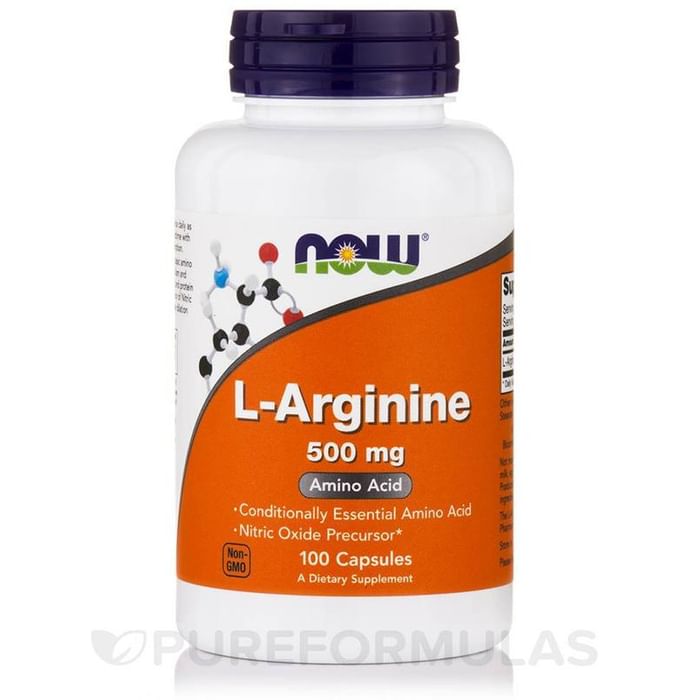 NOW Foods L-Arginine 500mg Capsule