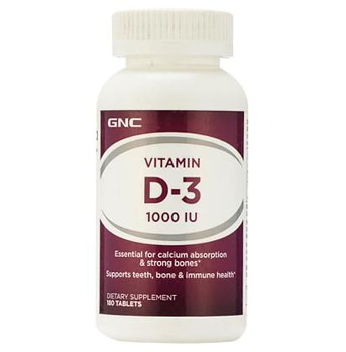 GNC Vitamin D-3 1000iu Tablet