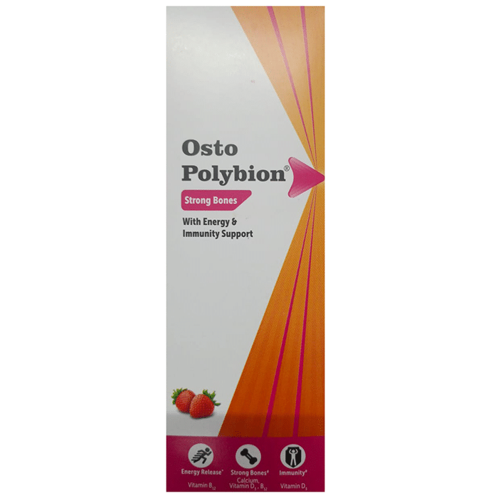 Osto-Polybion Oral Suspension Strawberry