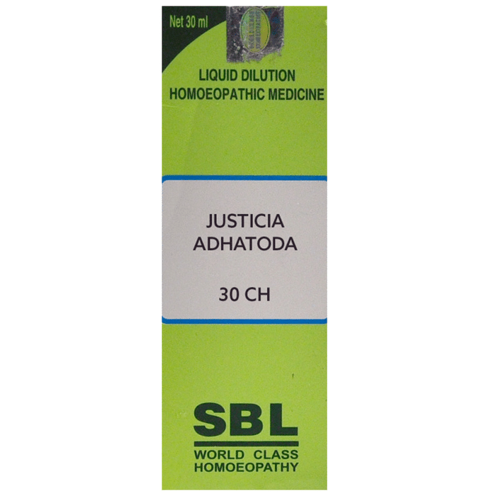 SBL Justicia Adhatoda Dilution 30 CH