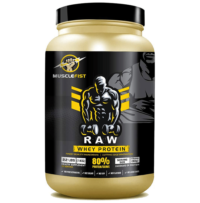 Musclefist Raw Whey Protein Powder