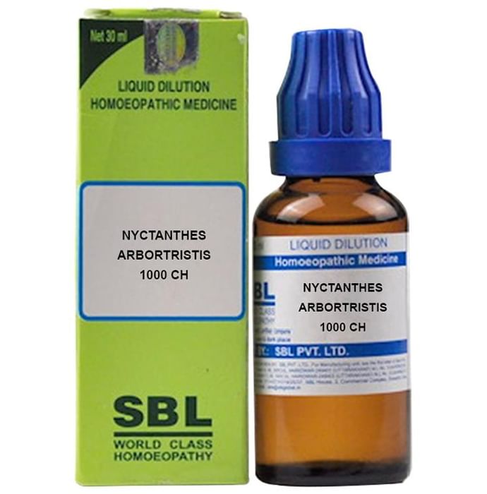 SBL Nyctanthes Arbortristis Dilution 1000 CH