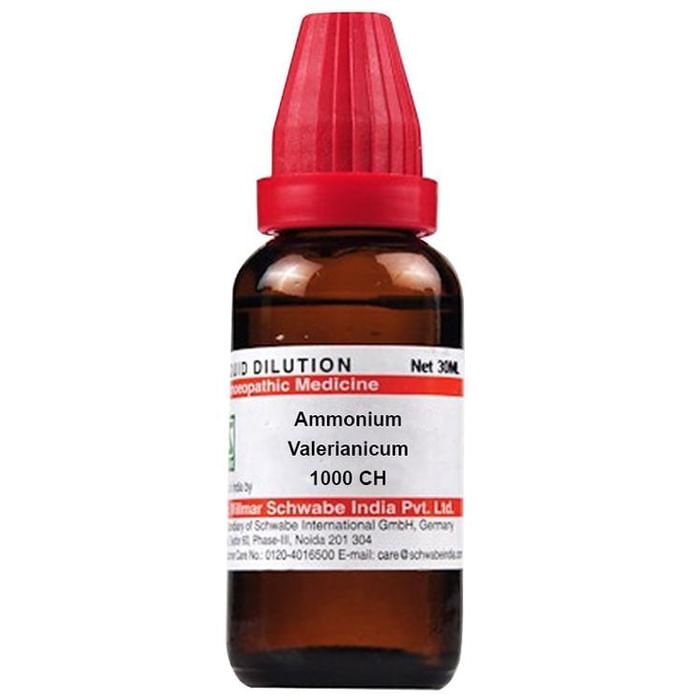 Dr Willmar Schwabe India Ammonium Valerianicum Dilution 1000 CH