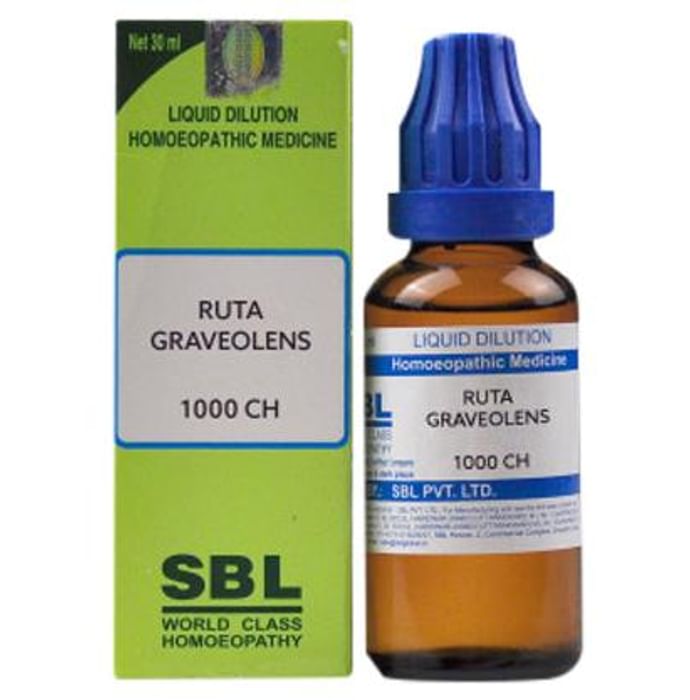 SBL Ruta Graveolens Dilution 1000 CH