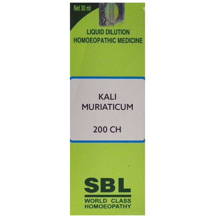 SBL Kali Muriaticum Dilution 200 CH