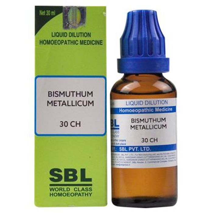 SBL Bismuthum Metallicum Dilution 30 CH