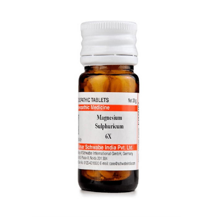 Dr Willmar Schwabe India Magnesium Sulphuricum Trituration Tablet 6X