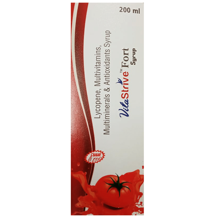 VitaStrive Fort Syrup Sugar Free