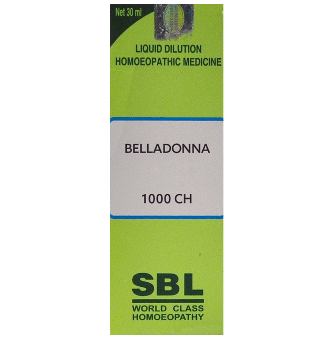 SBL Belladonna Dilution 1000 CH
