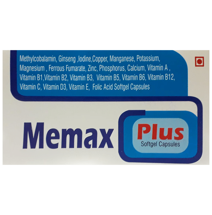 Memax Plus Softgel Capsule