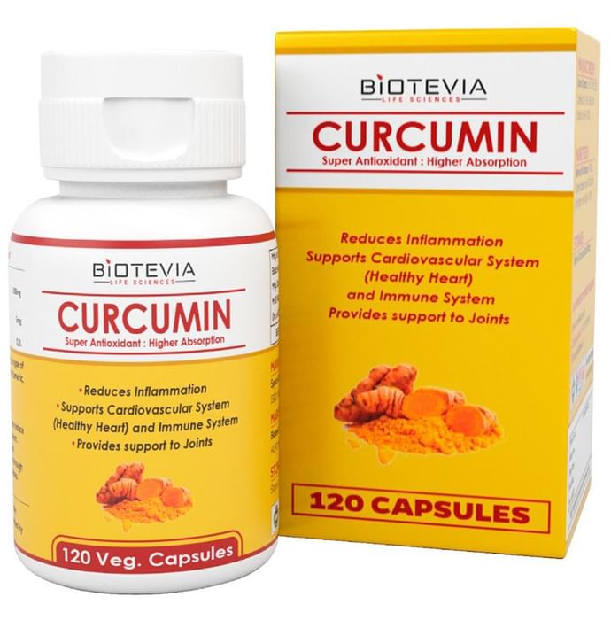 Biotevia Life Sciences Curcumin Veg Capsule