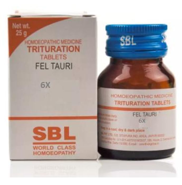 SBL Fel Tauri Trituration Tablet 6X