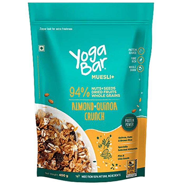 Yoga Bar Muesli+ Almond+Quinoa Crunch