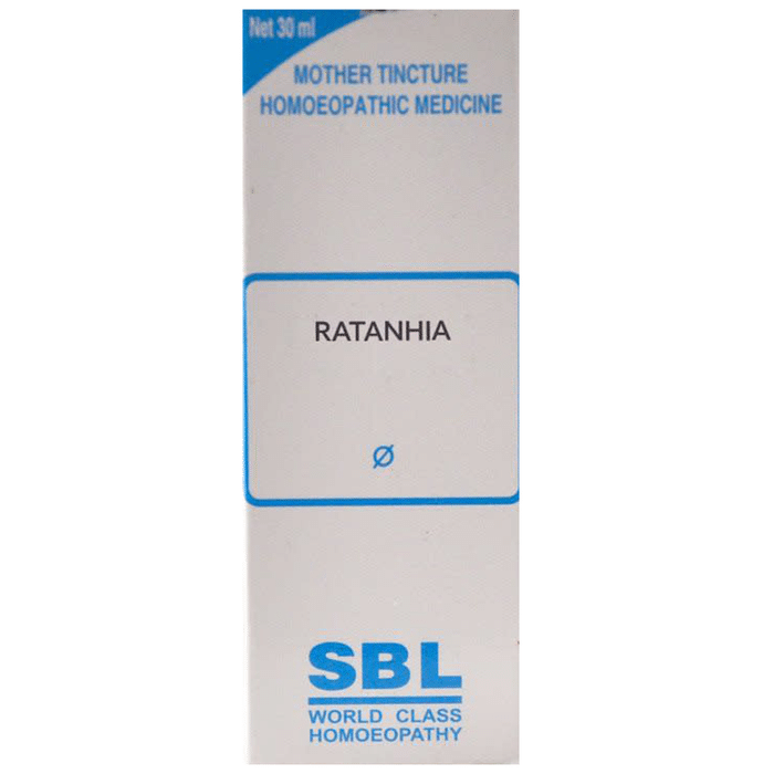SBL Ratanhia Mother Tincture Q