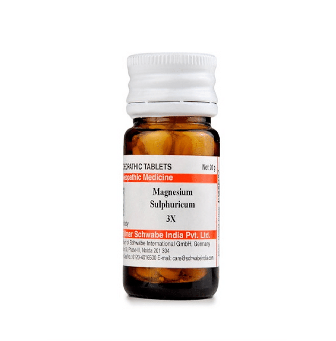 Dr Willmar Schwabe India Magnesium Sulphuricum Trituration Tablet 3X