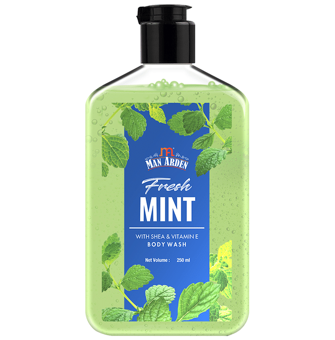 Man Arden Fresh Mint with Shea & Vitamin E Body Wash