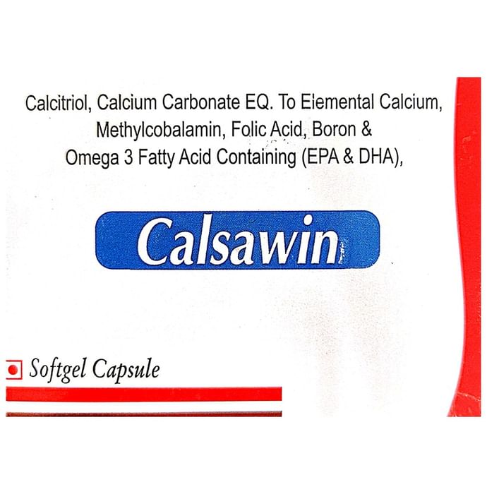 Calsawin Softgel Capsule