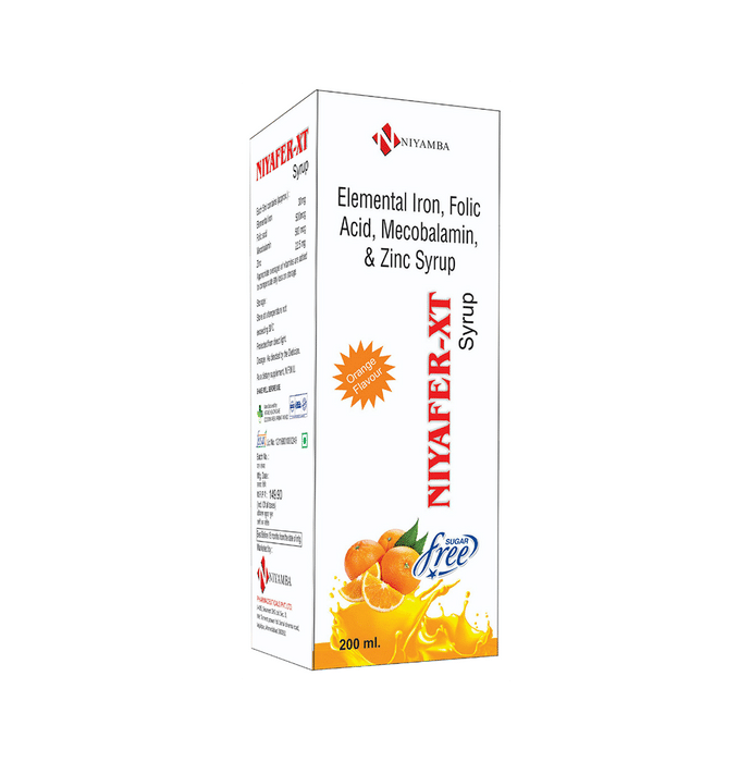 Niyafer-XT Syrup Orange Sugar Free