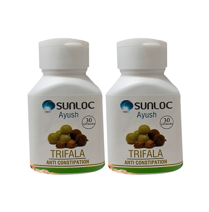 Sunloc Ayush Trifala Anti Constipation Capsule (30 Each)