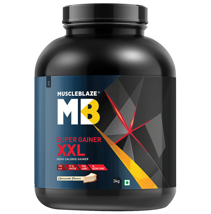 MuscleBlaze MB Super Gainer XXL Cheesecake