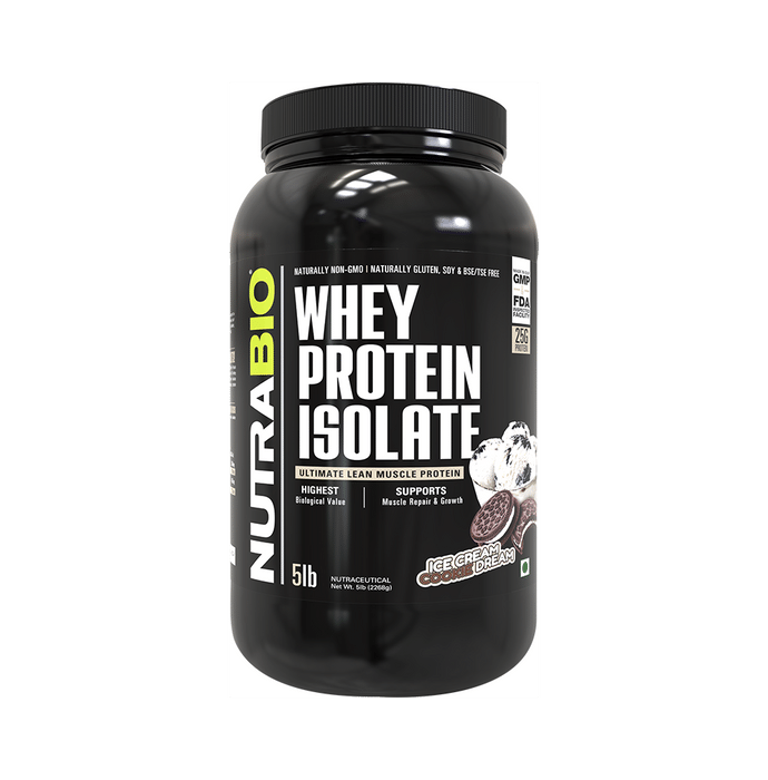 Nutra Bio Whey Protien Isolate Powder