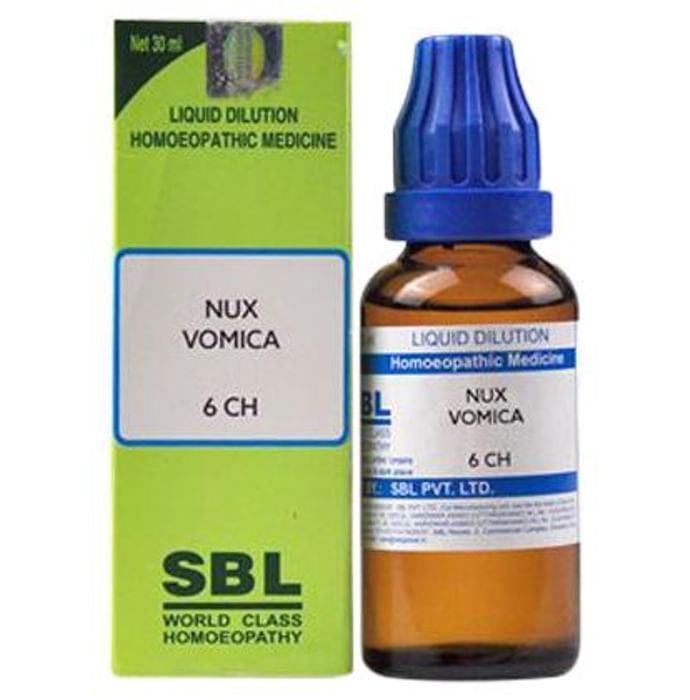 SBL Nux Vomica Dilution 6 CH