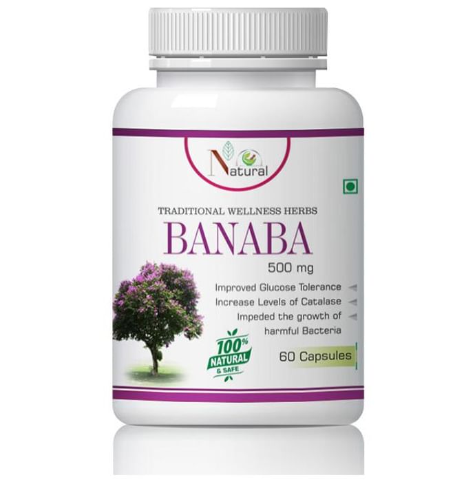 Natural Banaba 500mg Capsule