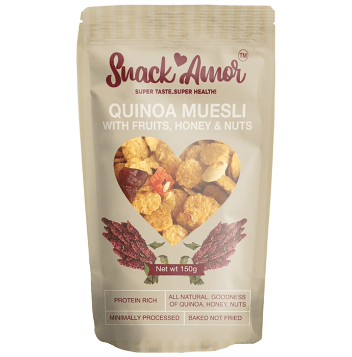 Snack Amor Quinoa Muesli with Fruits, Honey & Nuts