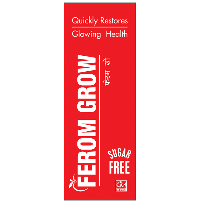 Om Biotec Ferom Grow Syrup Sugar Free