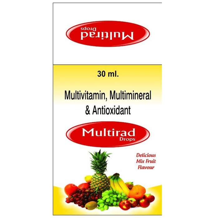 Multirad Oral Drops Delicious Mixed Fruit