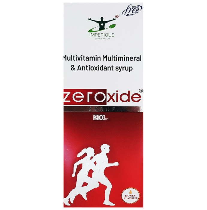 Zeroxide Syrup Honey Sugar Free