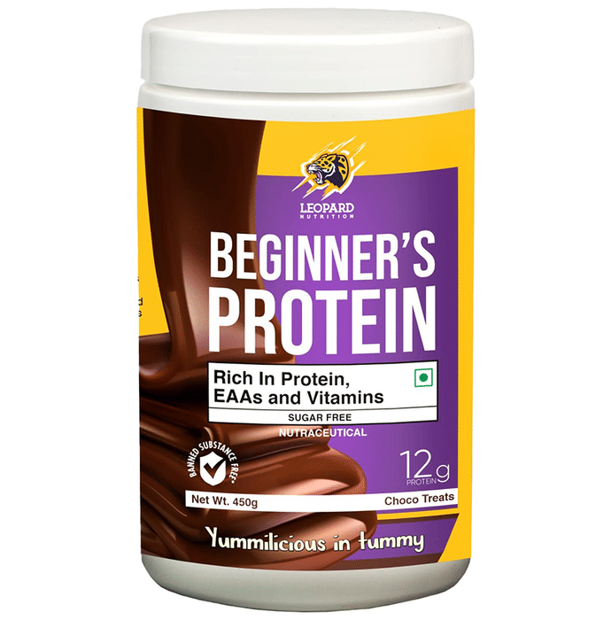 Leopard Nutrition Beginner's Protein Choco Treats Powder Sugar Free