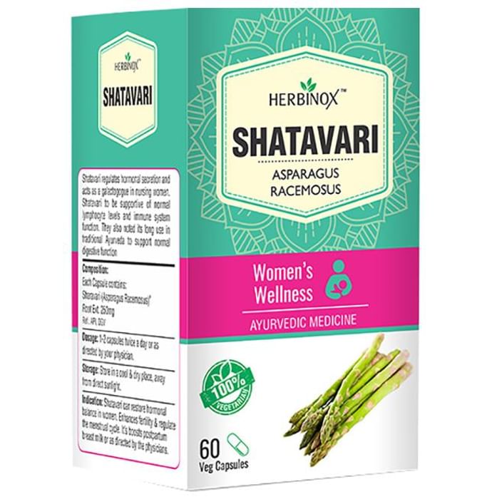 Herbinox Shatavari Veg Capsule