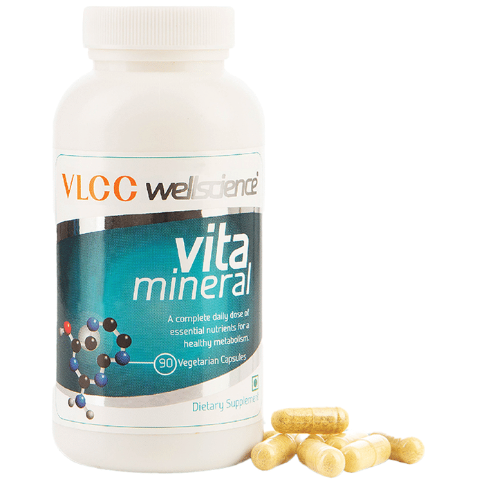 VLCC Wellscience Vita Mineral Vegetarian Capsule