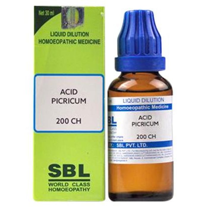 SBL Acid Picricum Dilution 200 CH
