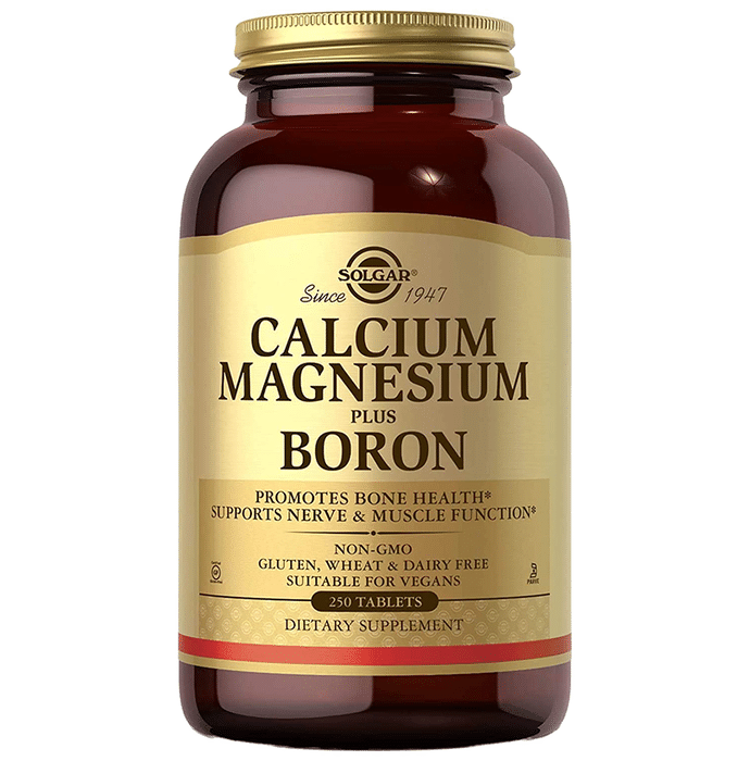 Solgar Calcium Magnesium Plus Boron Tablet