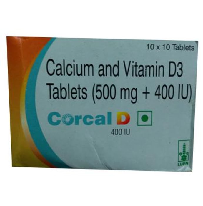 Corcal D 400 IU Tablet