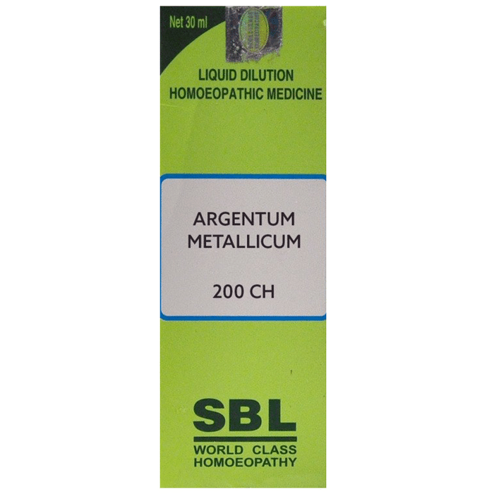 SBL Argentum Metallicum Dilution 200 CH