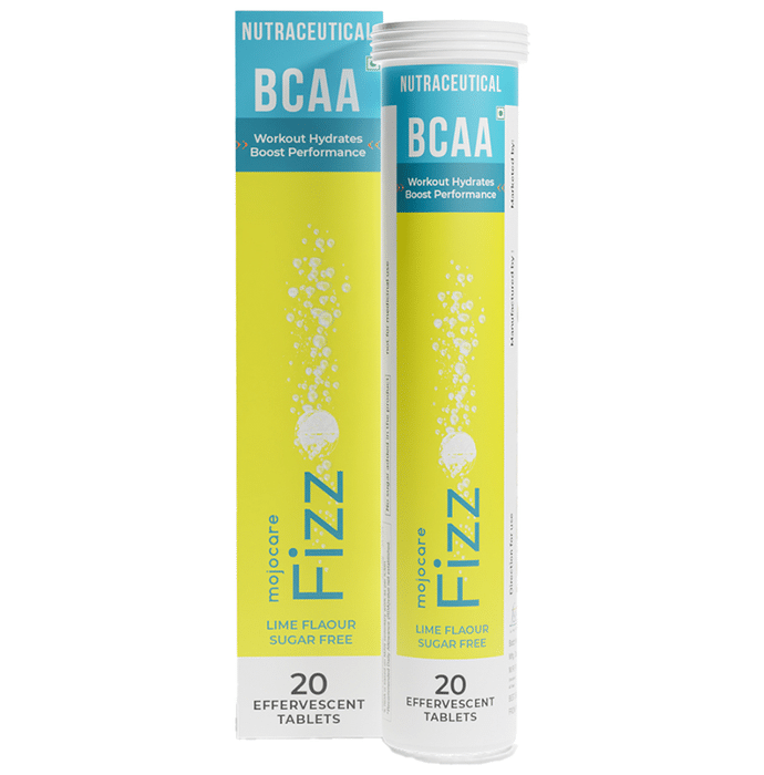 Mojocare Fizz BCAA Effervescent Tablet Lime Sugar Free