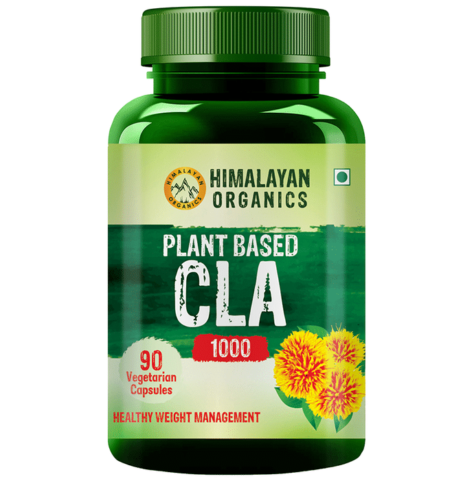 Himalayan Organics Plant Based CLA 1000 Vegetarian Capsule