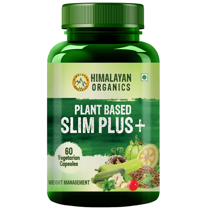 Himalayan Organics Plant Based Slim Plus Vegetarian Capsule